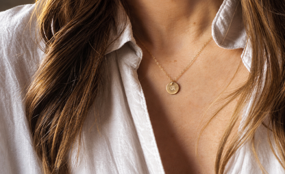 Tiny Birth Flower Necklace